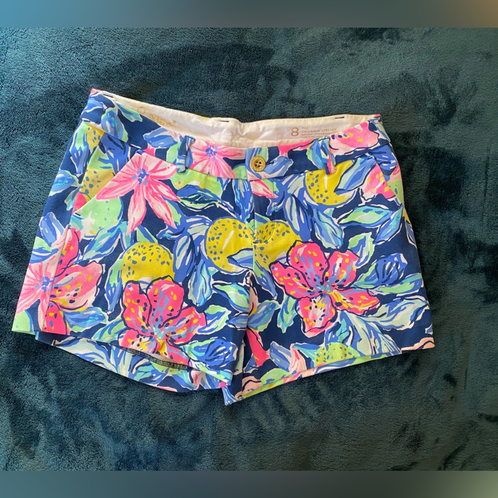 Lilly Pulitzer Callahan Knit shorts size 8